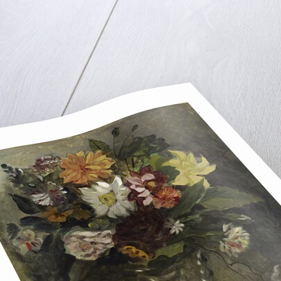 A Vase of Flowers by Eugene Delacroix